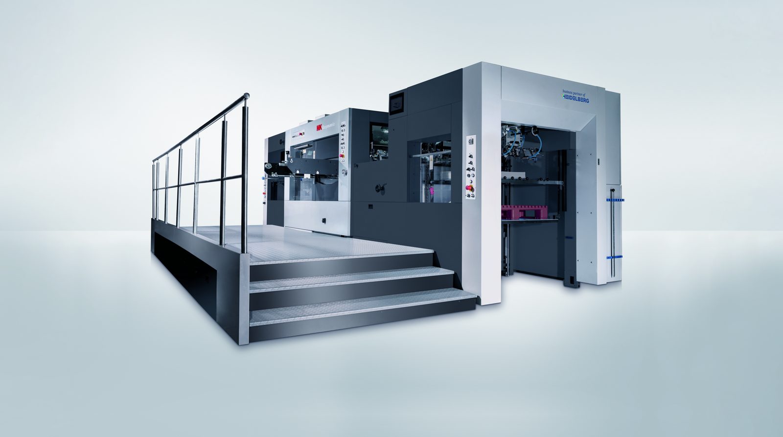 MK Easymatrix 106 CS, automatyczna maszyna sztancująca format B1 (750×1060 mm) w drukarni DTL Porąbka