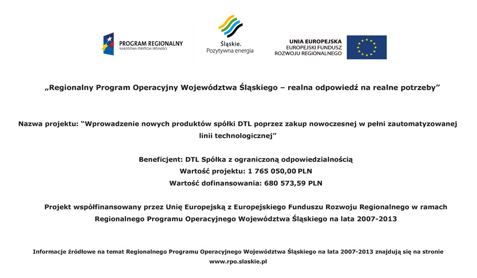 dokument dotyczący dofinansowania 5