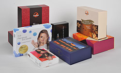 Obraz przedstawia gotowe opakowania